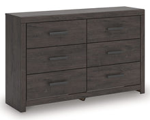 Load image into Gallery viewer, Prendonea - Charcoal - Six Drawer Dresser