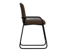 Load image into Gallery viewer, Seating - 24&quot; Upholstered Barstool - Chocolate Brown / Black