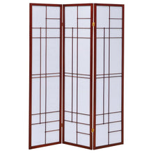 Load image into Gallery viewer, Katerina - 3-Panel Room Divider Folding Shoji Screen - Cherry