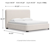 Load image into Gallery viewer, Brintstreet - Beige - King Upholstered Bed