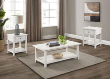 Load image into Gallery viewer, Payne - Coffee And 1-Drawer End Table Set