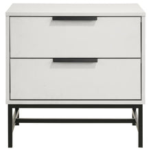 Load image into Gallery viewer, Sonora - 2-Drawer Nightstand Bedside Table - White