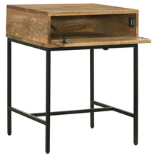 Load image into Gallery viewer, Stephie - Rectangular Side End Table With Storage - Honey Brown