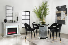 Load image into Gallery viewer, Ellie - Mirrored Counter Height Dining Table Set