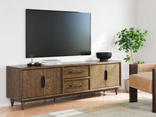 Load image into Gallery viewer, Roanhowe - Brown - Extra Large TV Stand