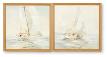 Load image into Gallery viewer, Winbrook - Gray / Tan / Gold Finish - Wall Art Set (Set of 2)