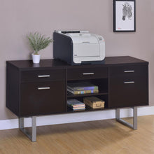 Load image into Gallery viewer, Lawtey - 5-Drawer Home Office Storage Credenza - Cappuccino
