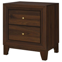 Load image into Gallery viewer, Welsley - 2-Drawer Nightstand Bedside Table - Walnut