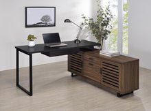 Load image into Gallery viewer, Maddox - L-Shape Office Computer Desk - Black