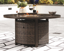 Load image into Gallery viewer, Paradise Trail - Medium Brown - 5 Pc. - Conversation Set with 4 Swivel Lounge Chairs