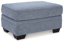 Load image into Gallery viewer, Carissa Manor - Denim - Ottoman