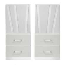 Load image into Gallery viewer, Europa - Nightstand Panels (Set of 2) - White