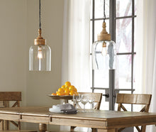 Load image into Gallery viewer, Faiz - Transparent - Glass Pendant Light
