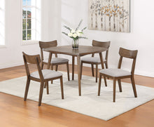 Load image into Gallery viewer, Weldon - 5 Piece Dining Room Set - Brown