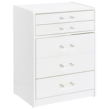 Load image into Gallery viewer, Danbury - 3-Drawer Makeup Vanity &amp; Stool Set