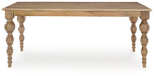 Load image into Gallery viewer, Rybergston - Light Brown - Rectangular Dining Room Table