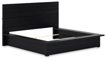Load image into Gallery viewer, Londer - Black - King Panel Bed