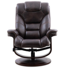 Load image into Gallery viewer, Monarch - Manual Reclining Swivel Chair and Ottoman