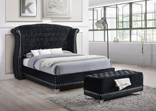 Load image into Gallery viewer, Barzini - Upholstered Wingback Bed