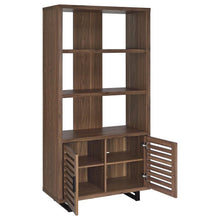Load image into Gallery viewer, Maddox - 3-Shelf Cabinet Bookcase - Walnut
