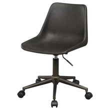 Load image into Gallery viewer, Carnell - Upholstered Adjustable Home Office Desk Chair - Brown