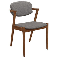 Load image into Gallery viewer, Malone - Padded Wood Dining Arm Chair (Set of 2) - Dark Walnut