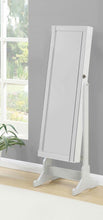 Load image into Gallery viewer, Yvonne - Cheval Mirror With Jewelry Storage - Dove Gray