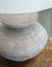 Load image into Gallery viewer, Brickdon - Distressed White - Poly Table Lamp