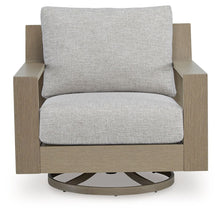 Load image into Gallery viewer, Kimpton Isle - Brown / Beige - Swivel Lounge With Cushion