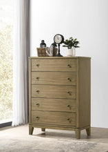 Load image into Gallery viewer, Granada - 5-Drawer Bedroom Chest Of Drawers - Natural Pine