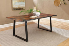 Load image into Gallery viewer, Ditman - Live Edge Dining Table - Gray Sheesham