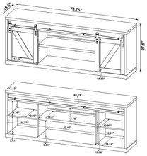 Load image into Gallery viewer, Brockton - 3-shelf Sliding Doors TV Console
