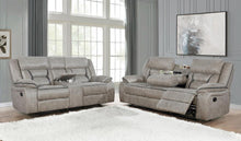 Load image into Gallery viewer, Greer - Upholstered Reclining Sofa Set