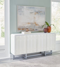 Load image into Gallery viewer, Ornawel - Distressed White - Accent Cabinet