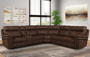 Mason - 6 Piece Modular Power Reclining Sectional