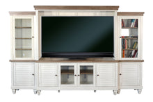 Load image into Gallery viewer, Pasadena - Media Hutch - Marble White and Buckskin