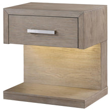 Load image into Gallery viewer, Kenora - 1-Drawer Nightstand Bedside Table - Barley Brown