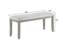 Load image into Gallery viewer, Torrie - Bench - Pearl Silver