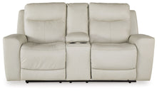 Load image into Gallery viewer, Mindanao - Power Reclining Loveseat With Console /Adj Hdrst