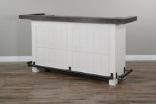 Load image into Gallery viewer, Carriage House - Bar - White / Dark Brown