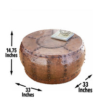 Load image into Gallery viewer, Cooper - Round Cocktail Table - Light Brown