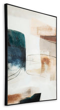 Load image into Gallery viewer, Reedford - White / Gray / Pink - Wall Art