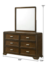 Load image into Gallery viewer, Coffield - Dresser &amp; Mirror - Brown