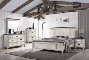 Sawyer - Accent Nightstand - Antique White