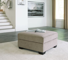 Load image into Gallery viewer, Creswell - Stone - Ottoman With Storage