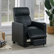 Load image into Gallery viewer, Toohey - Upholstered Home Theater Push Back Recliner - Black