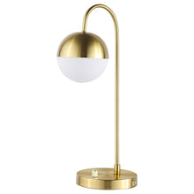 Load image into Gallery viewer, Merrick - Spherical Arched Bedside Table Lamp - Gold