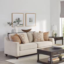 Load image into Gallery viewer, Christine - Upholstered Sloped Arm Sofa - Beige