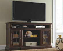 Load image into Gallery viewer, Roddinton - Dark Brown - XL TV Stand w/Fireplace Option