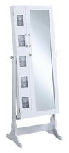 Load image into Gallery viewer, Doyle - Cheval Mirror With Jewelry Storage - White